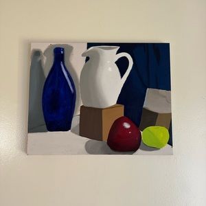 Observational drawing. Drawn then painted by myself